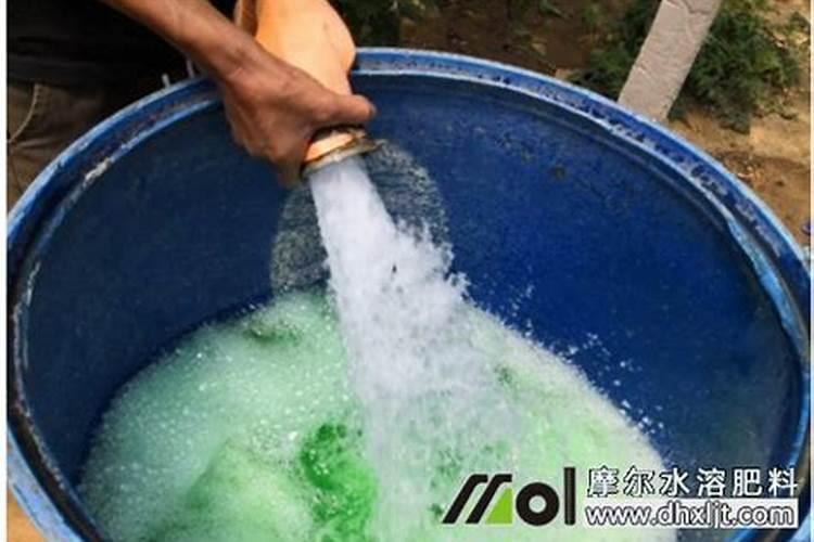 自制水溶肥配比表水溶肥如何使用