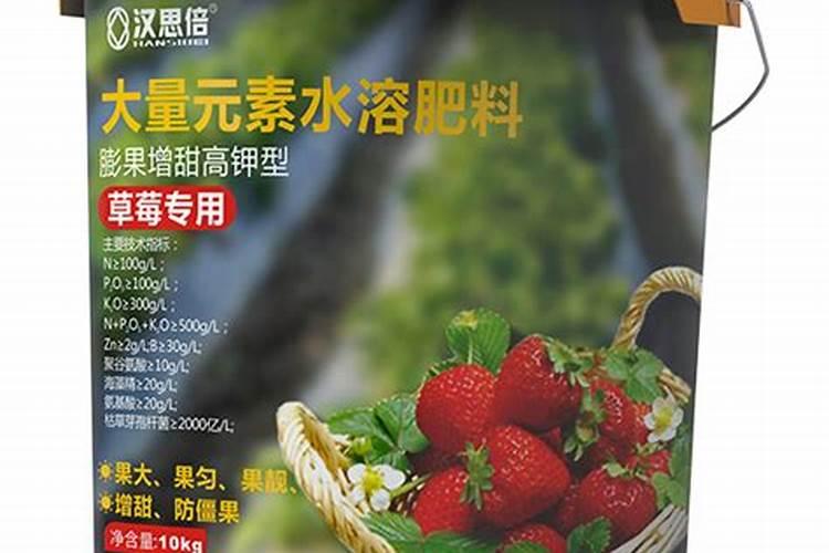 草莓开花结果期怎么施肥 肥料要怎么选择