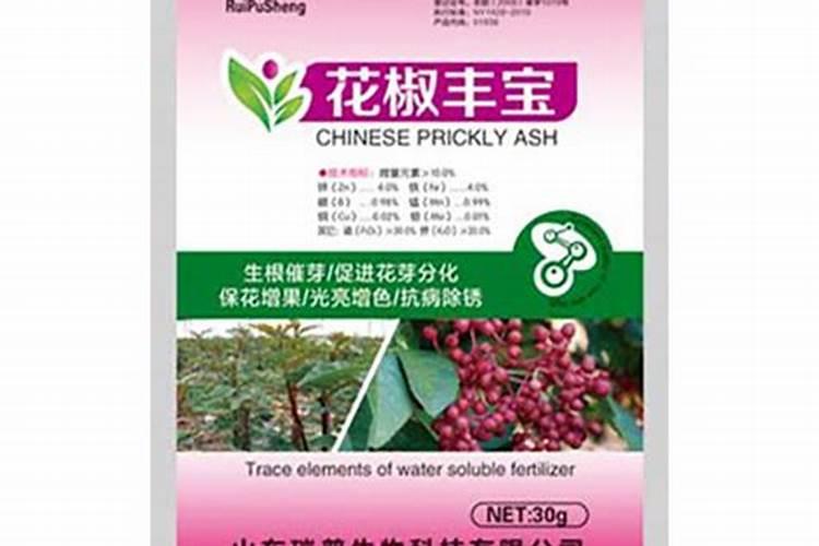 青花椒不接果打什么药能接果呢