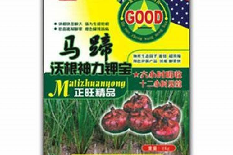 马蹄施肥用什么肥