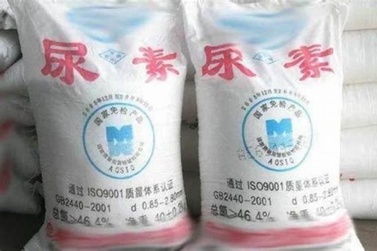 尿素能当水溶肥吗