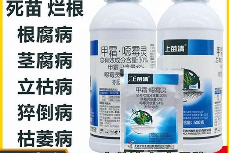稻苗使用恶霉灵用冲洗苗吗