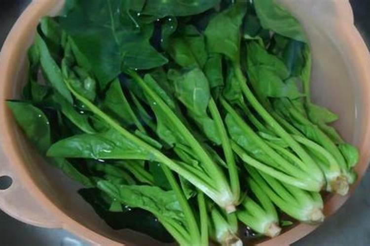 洗菜时冲着洗干净,还是泡着洗干净？