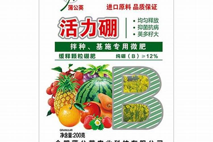 硼肥叶面喷施注意事项