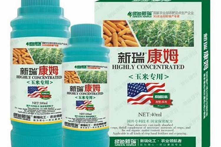 玉米矮化药有几种