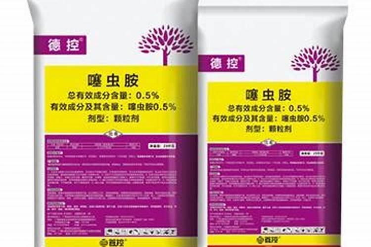 噻虫胺颗粒撒地里多久分解