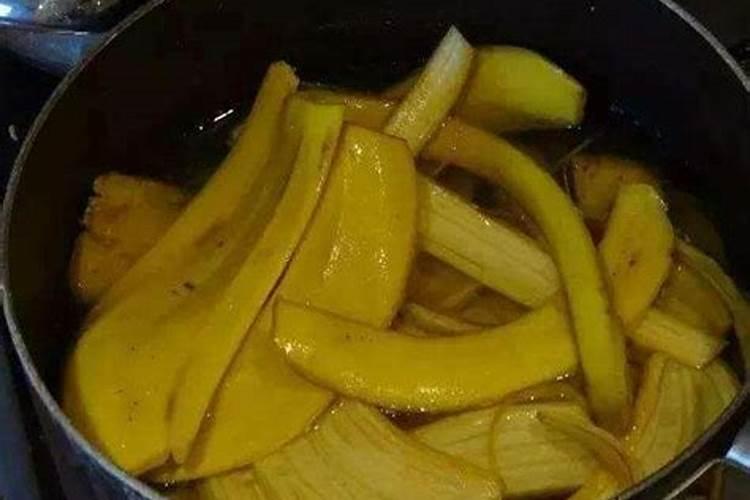 烂香蕉肉怎么制作花肥