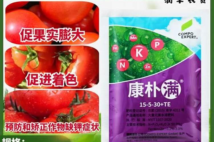 西红柿什么时候追钾肥好西红柿熟了一亩地追多少斤钾肥？