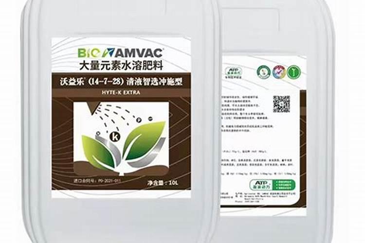 中量元素水溶肥正确使用方法