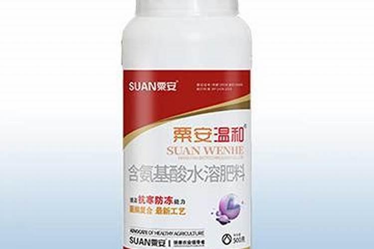 叶面喷施用氨基酸水溶肥好海绿素哪个好