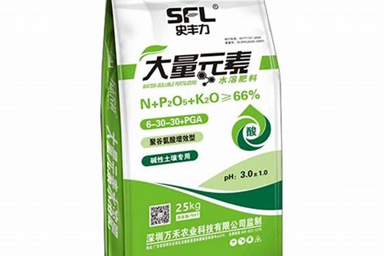 大量元素水溶肥有什么作用