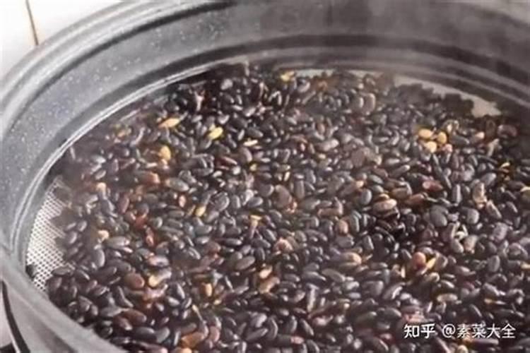 黑豆炒熟了多久才能给兰花用？