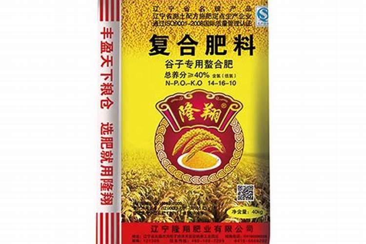 谷子用什么肥料的配比,每亩需要多少肥料