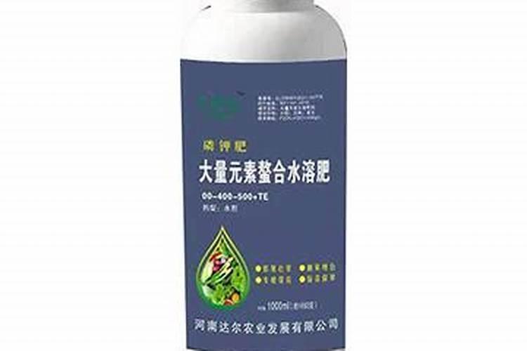 水溶肥知名品牌有哪些？