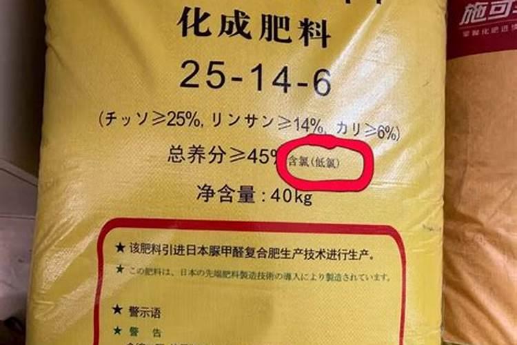 复合肥含氯是什么意思