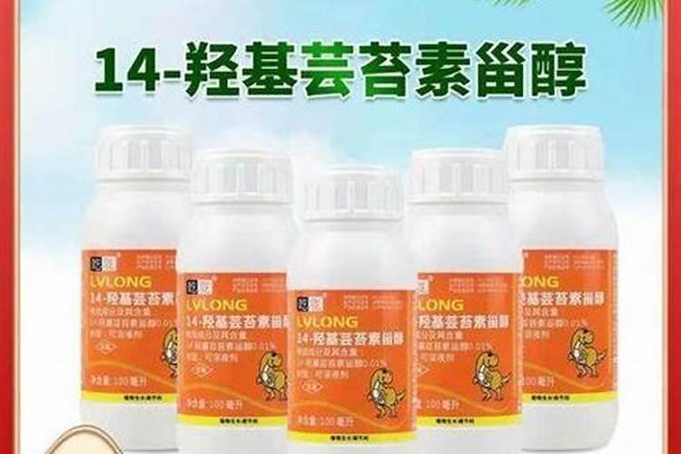 芸苔素使用有什么禁忌