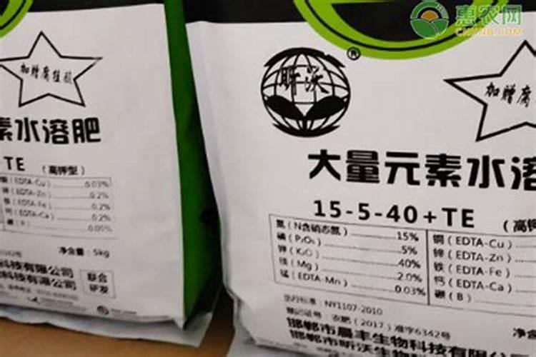 水溶肥十大品牌都有哪些特征!