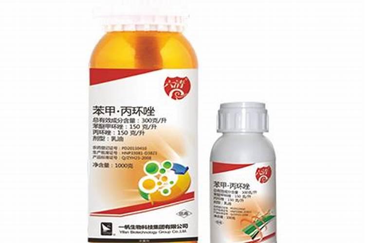 苯甲丙环唑和大量元素水溶肥料可以喷红薯吗