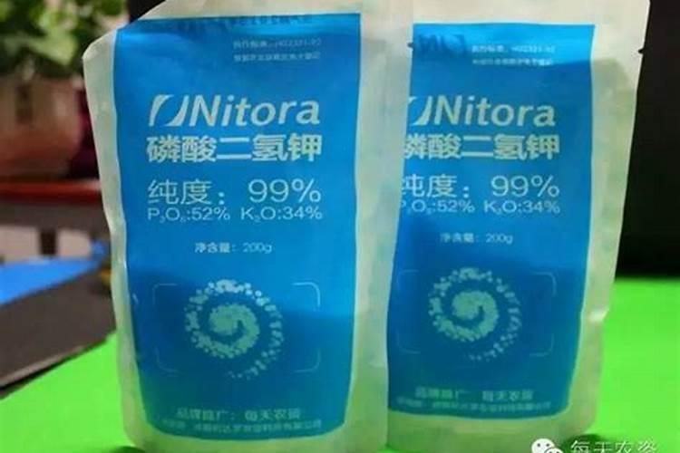 如何正确使用磷酸二氢钾