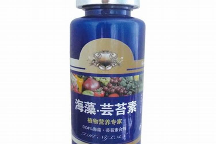 海藻加氨基酸加芸苔素可以吗