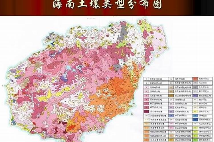 谁知道海南的土壤类型？