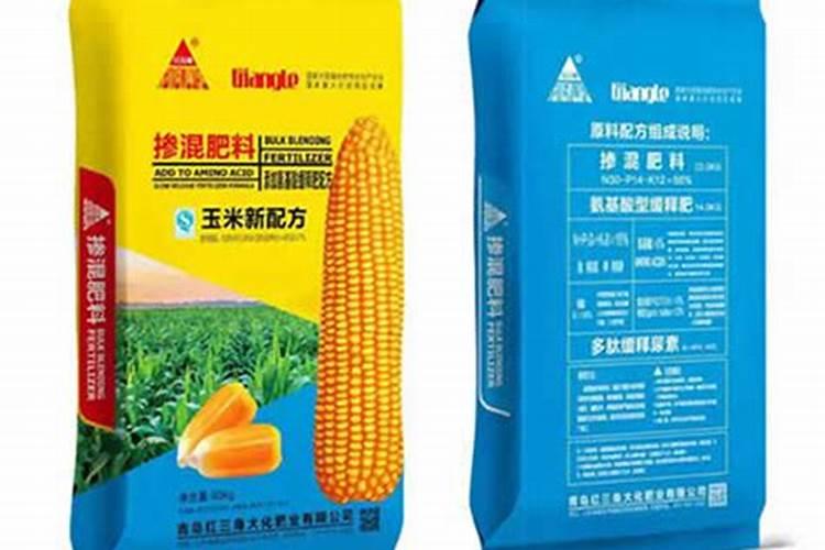 玉米高产肥料最佳配方