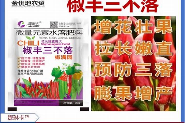 老师辣椒拉直的叶面肥那个好
