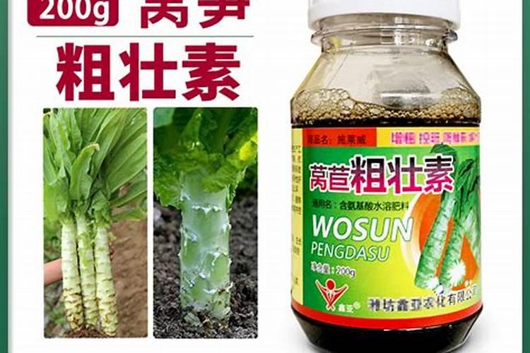 莴苣增粗叶面肥怎么用效果好？