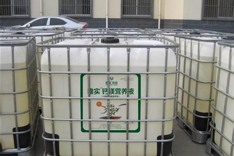 水溶肥多少吨一桶啊多少钱？