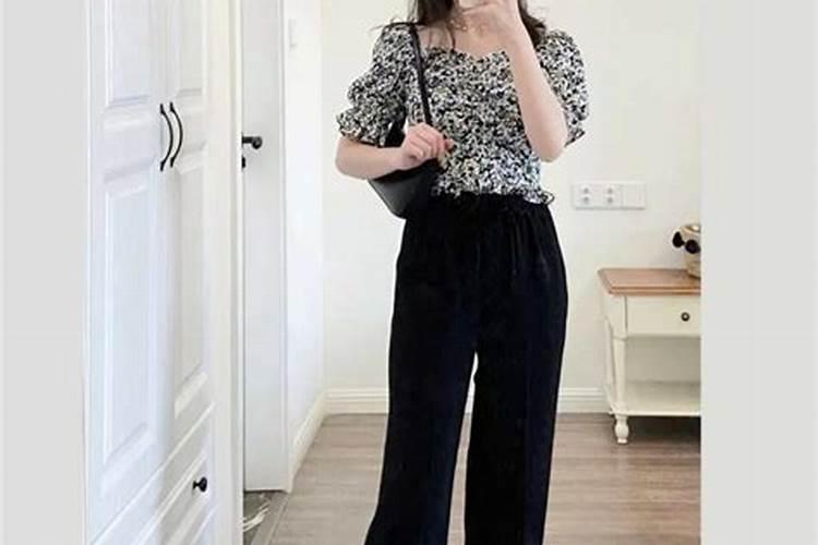 黑色阔腿裤搭配什么鞋子好看